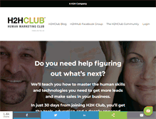 Tablet Screenshot of h2hclub.com